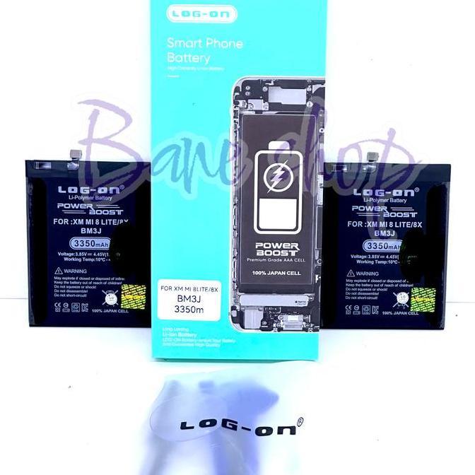 BATERAI BM3J UNTUK XIAOM1 MI8 LITE MI8X - BM-3J LOG ON DOUBLE POWER BATRE BATERY