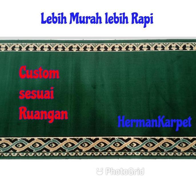 Karpet Masjid Karpet Musolah Polos Meteran
