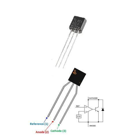 TL431 KA431 LM431 Programmable Shunt Regulator TO92