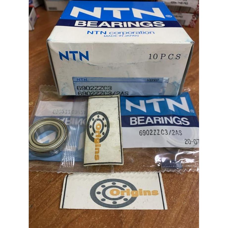 BEARING 6902 ZZ C3 NTN JAPAN 6902ZZC3