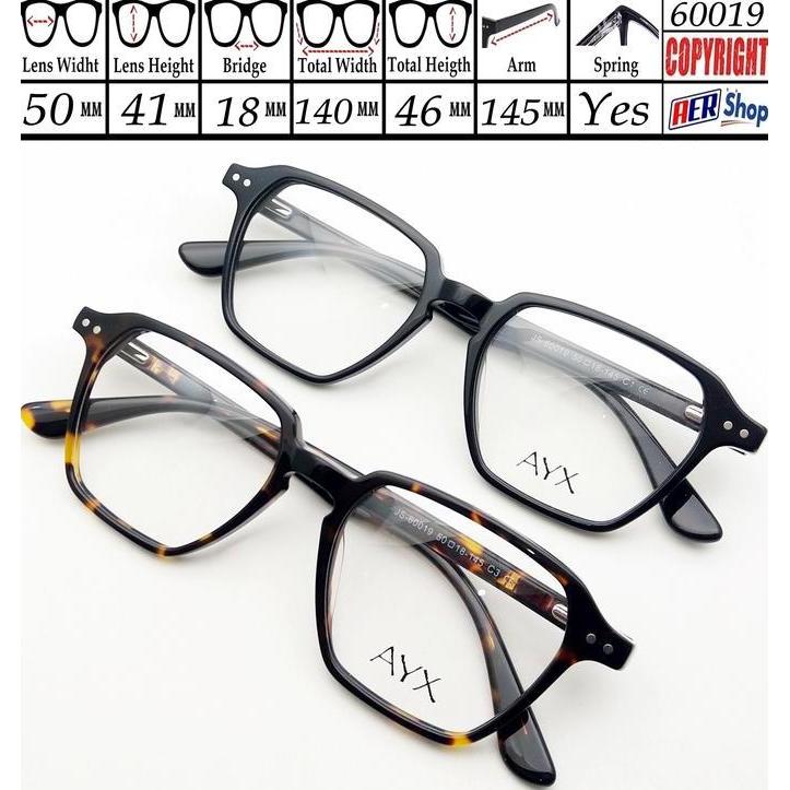 Murah Frame Ayx Original Kacamata Minus Frame Kotak Terbaru Stylis Elegan Frame Kacamata Korea Hight