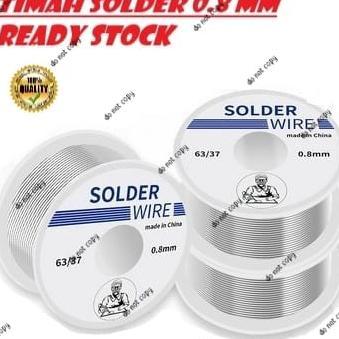 Timah Solder 0.8mm 63/37 Timah Gulung Solder 0.8mm Solder Timah