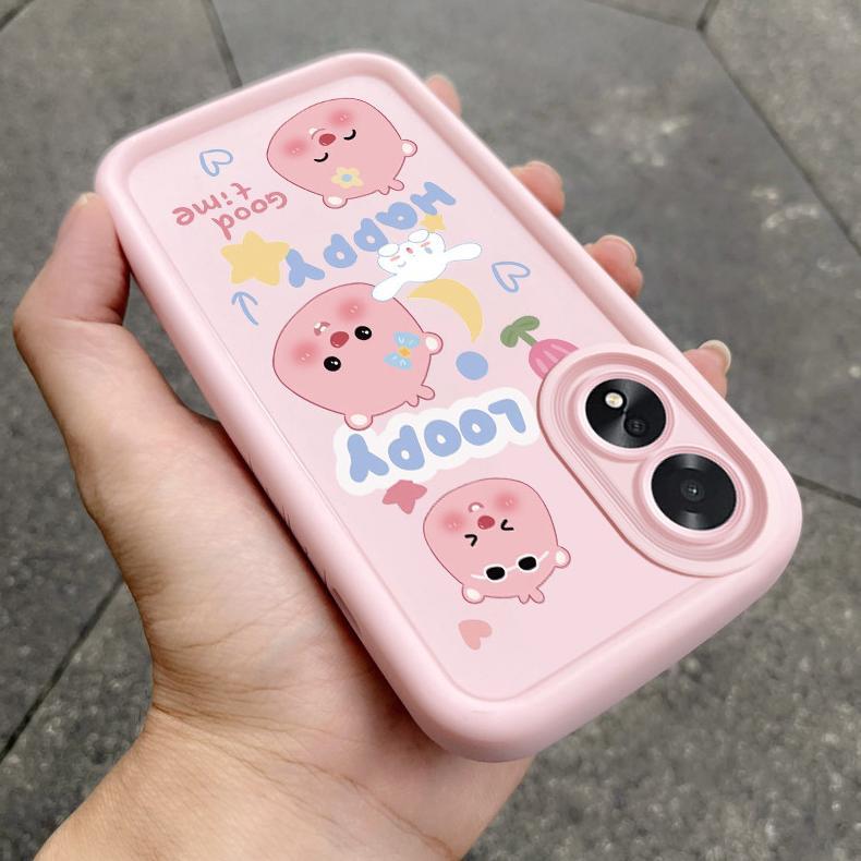 Cuci Gudang Casing Hp Untuk Oppo A18 A38 Case Pola Capybara Lucu Kartun Kasing Ponsel Silikon Kesing