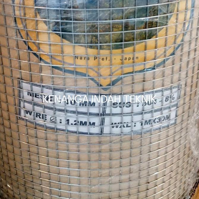 Wiremesh Stainless 1,2mm x 10mm x 10mm/ Wiremesh Meteran SS304 Model Las
