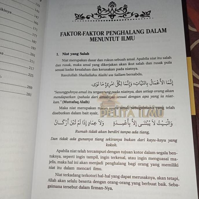 Buku Adab Dan Kiat Dalam Menggapai Ilmu