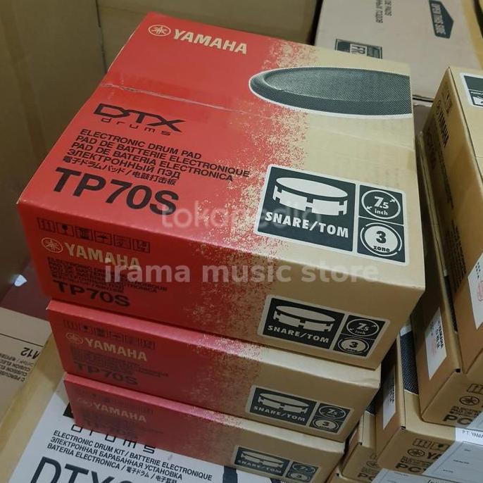 Murah Yamaha Snare Drum Elektrik Tp70S Tp70 S 3 Zone Zona Tp 70 70S