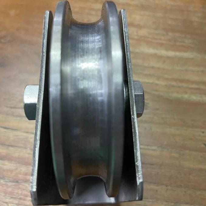 Roda Pagar Stainless 4 inch