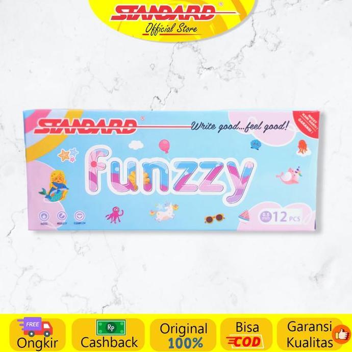 Standard - Pulpen Funzzy 0.5 ( Alat Tulis / Pen / Ballpoint / Pena )