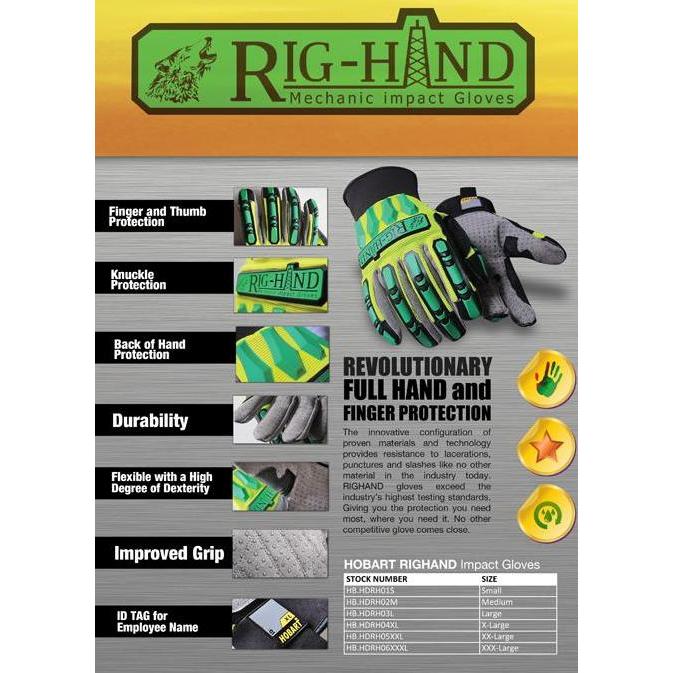 Sarung Tangan keselamatan ; Mechanic safety Gloves - EN 388