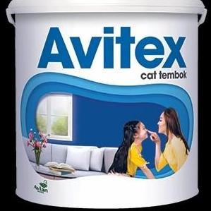 CAT TEMBOK AVITEX WARNA PUTIH (PAIL)