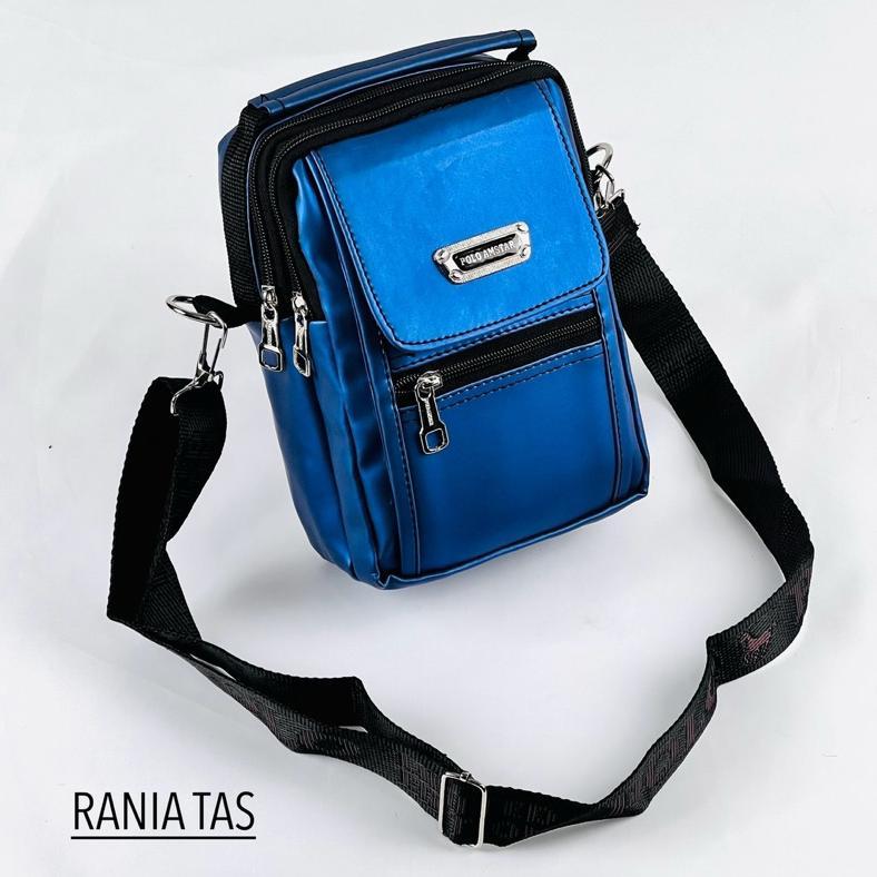 HOT Tas Selempang  Mini Pria Wanita Anti Air Tas Hp POLO AMSTAR