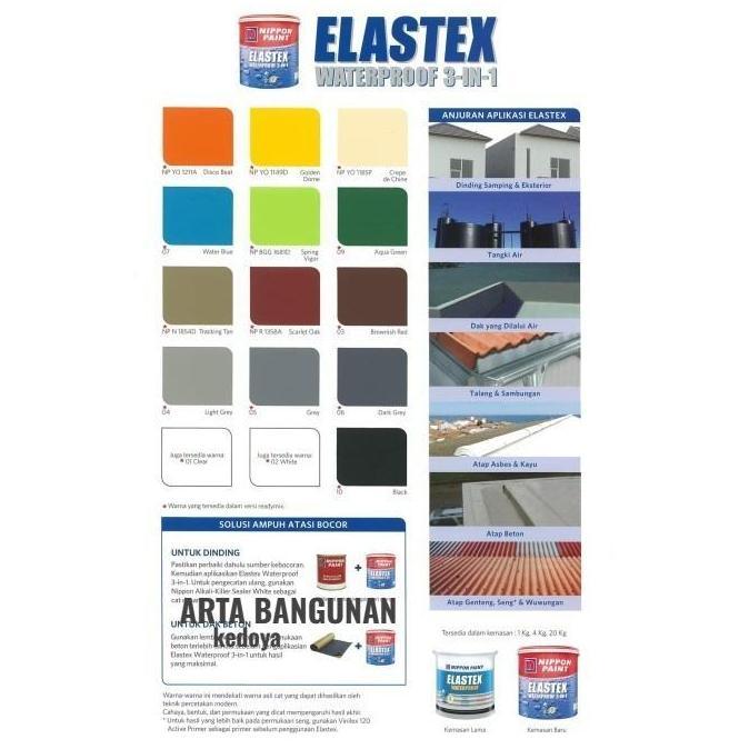 Nippon Elastex Wateroofing Ready Mix (20 Liter/Pail)