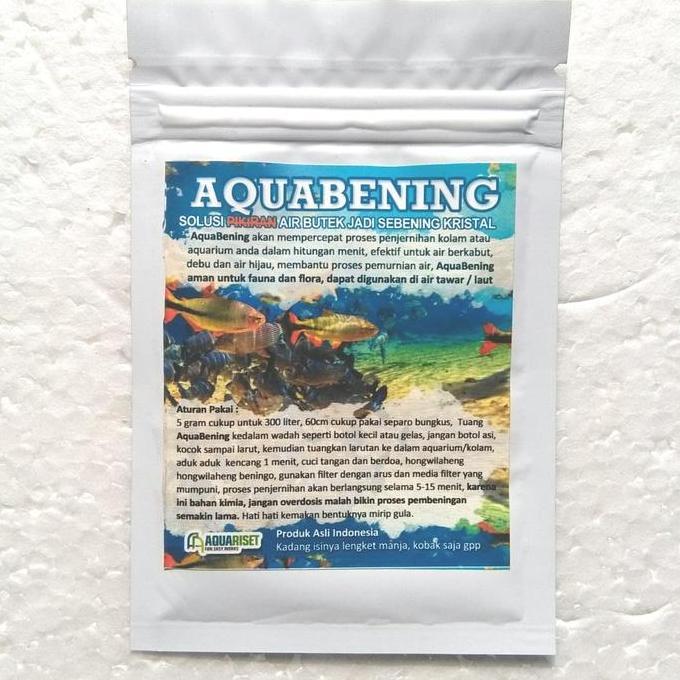 Aquabening penjernih air akuarium