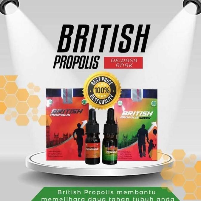 Lansungkirim- British Propolis Paket 10 Botol Desa & Kids