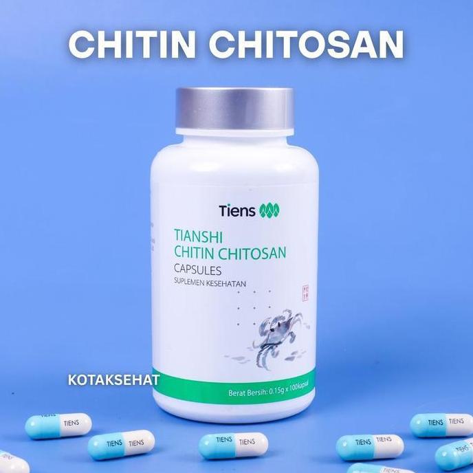Lansungkirim- Asam Lambung Nutrisi Alami Tianshi Chitin Chitosan Kapsul Tiens