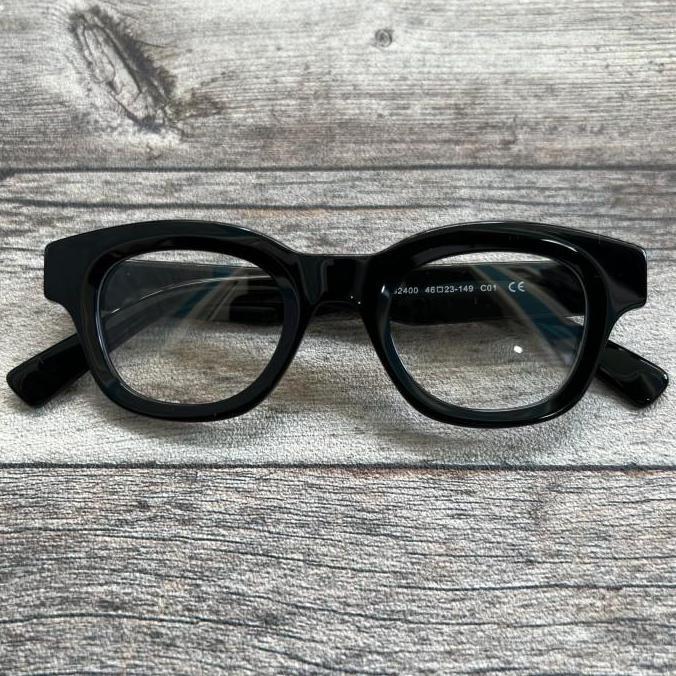 Murah Acetate Frame Edition - Denham Black - Free Hard Case