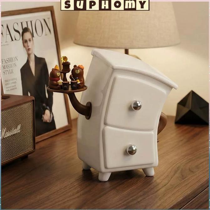 TERLARIS LACI MINI KECIL SUSUN AESTHETIC KOTAK PENYIMPANAN SERBAGUNA DESK ORGANIZER LUCU RAK LACI PL