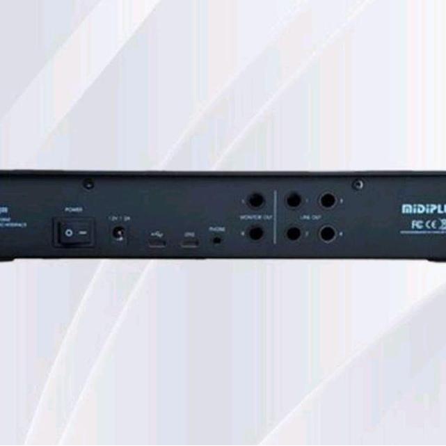 Soundcard Recording 4 Ch Midiplus Studio 4 Pro OTG Original Garansi