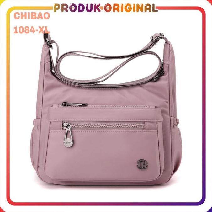 Chibao - Tas selempang chibao 1084-XL nilon waterproof tas selempang wanita import tas original Hita