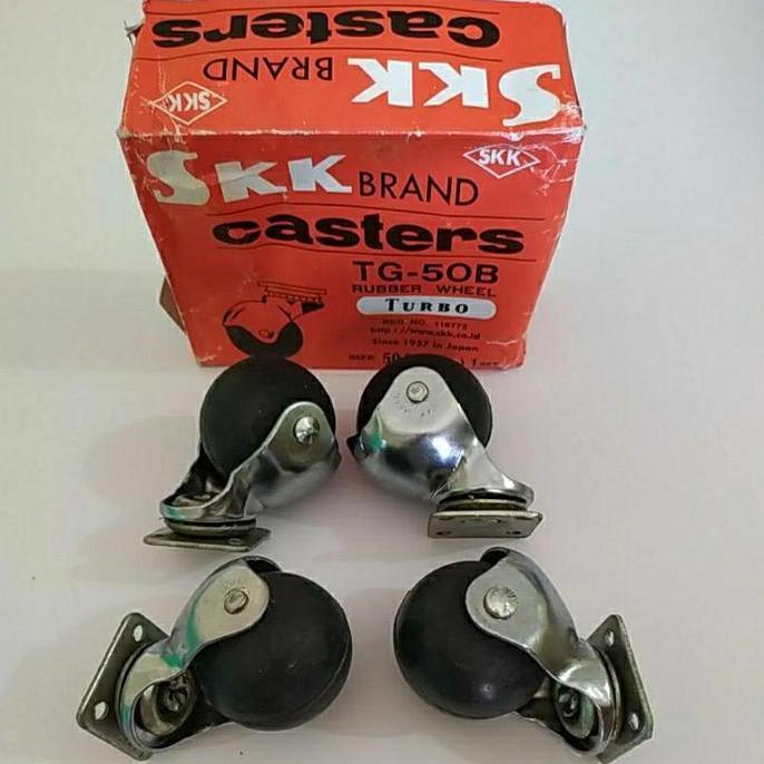 Roda kursi sofa/Roda Spring Bed/Roda karet Casters SKK TG-50B per set