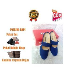 Premium Sepatu Selop Wanita Slip On | Sepatu Selop Flat Rajut Wanita