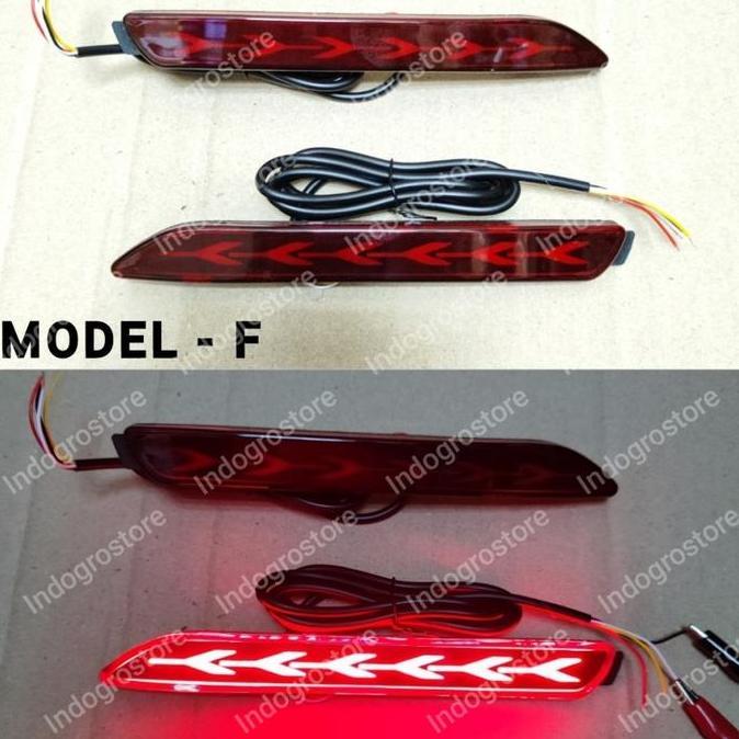 Lampu Led Reflektor Bemper Belakang Mobil Grand Innova 2009 2010 2011 2012 2013 2014 2015