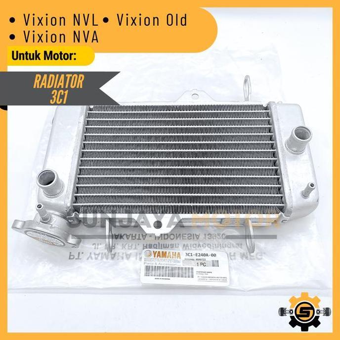 TERBARU - Radiator Pendingin Kualitas Original Yamaha 3C1 Radiator Vixion Old Vixion NVL New NVA Ori