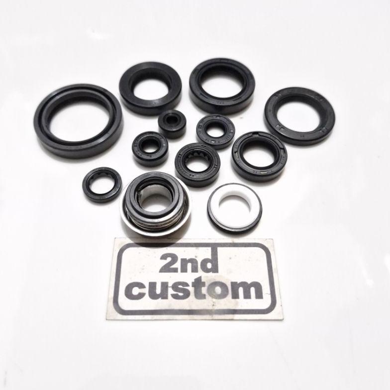 Seal set full mesin Honda NSR 150 R RR SP FSX Phantom Astra sil kit oil oli selah slah kick start st