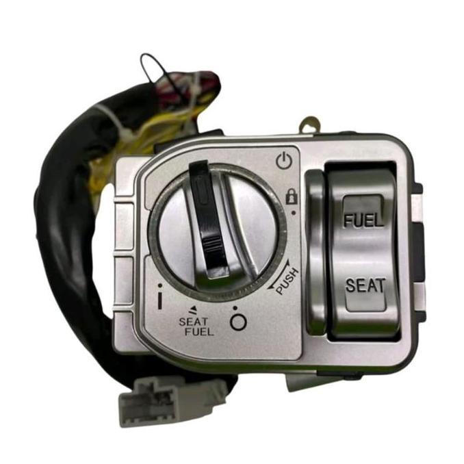 TERBARU - Kunci Kontak Keyless Vario 125/150 led Scoopy esp Scoopy R12 Genio Beat Deluxe Beat Street