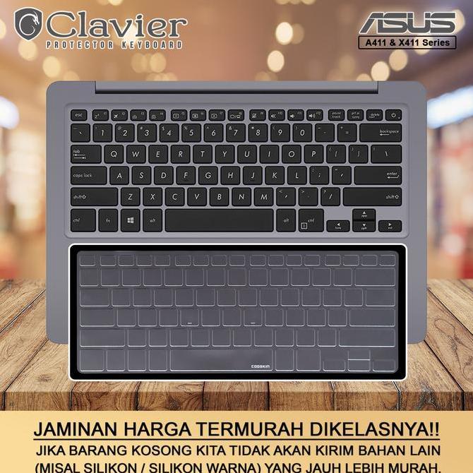 Keyboard Protector Cover Asus A411 A411U A411UF X411 X411U X411UF Sili