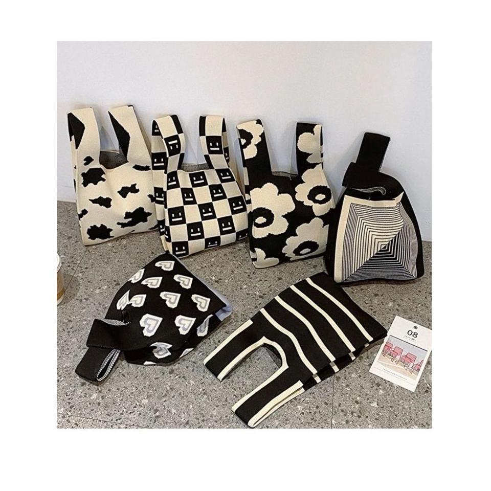 Ready Stock Tote Bag Wanita Unik Tote Bag Kecil / Tote Bag Wanita Karakter / Tas Wanita Tote Bag Kan