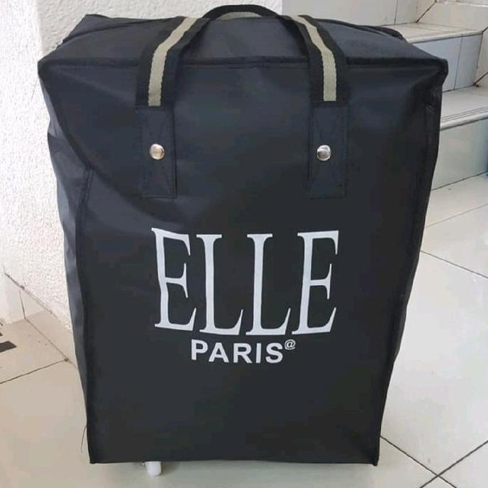 NEW TAS TRAVEL/BARANG ELLE RODA - SIZE CABIN PESAWAT (BISA DILIPAT) ORI