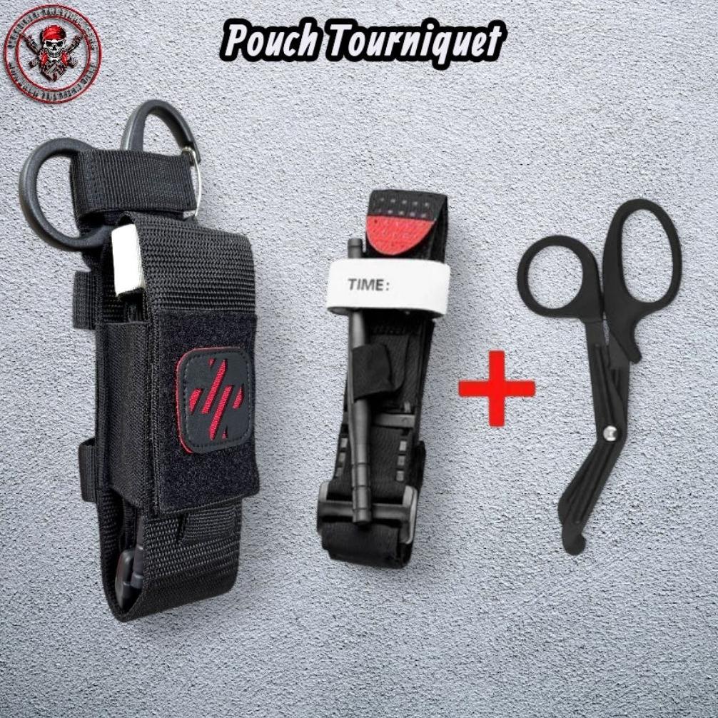 Pouch Tourniquet Tactical Cordura | pouch Tourniquet set gunting medis