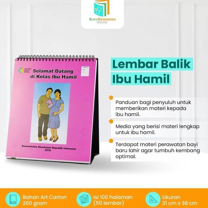 LEMBAR BALIK KELAS IBU HAMIL / FLIP CHART PENYULUHAN IBU HAMIL
