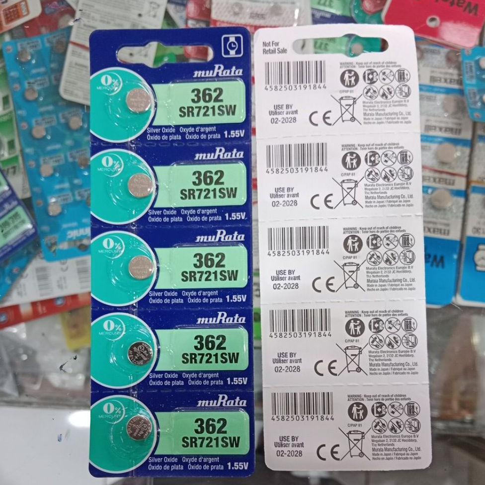Baterai Jam Tangan 721 Murata Original