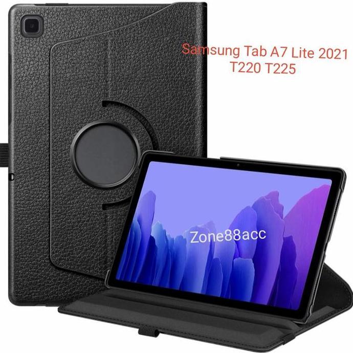 Sarung Rotary For samsung tab a7 lite 2021 T225 leather flip cover / case for samsung tab a7 lite / 