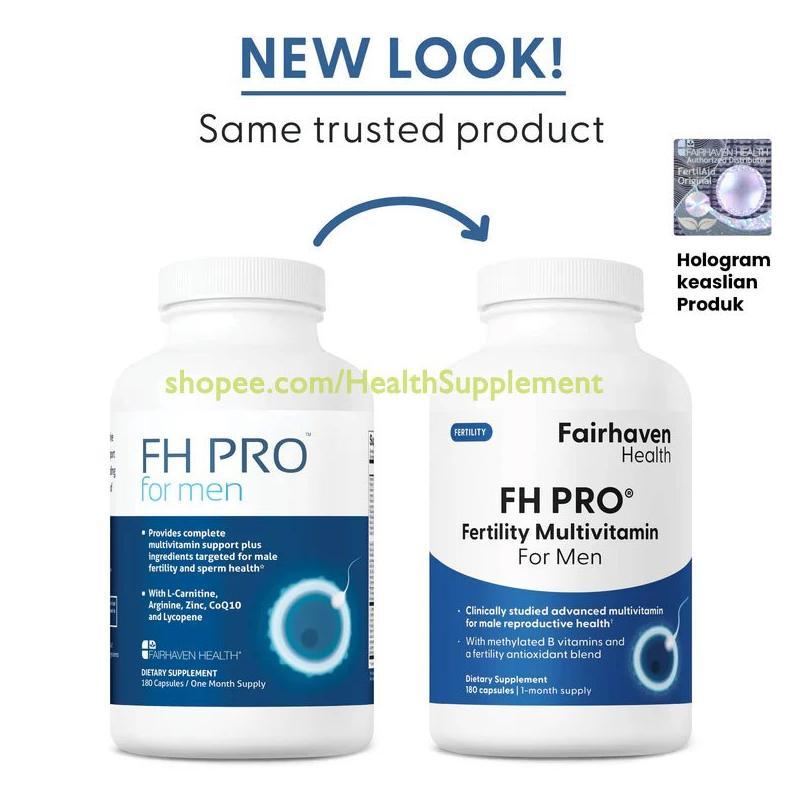 (Terbaru) FH Pro For Men Suplemen Kesuburan Pria Dengan Antioxidant (Terlaris)