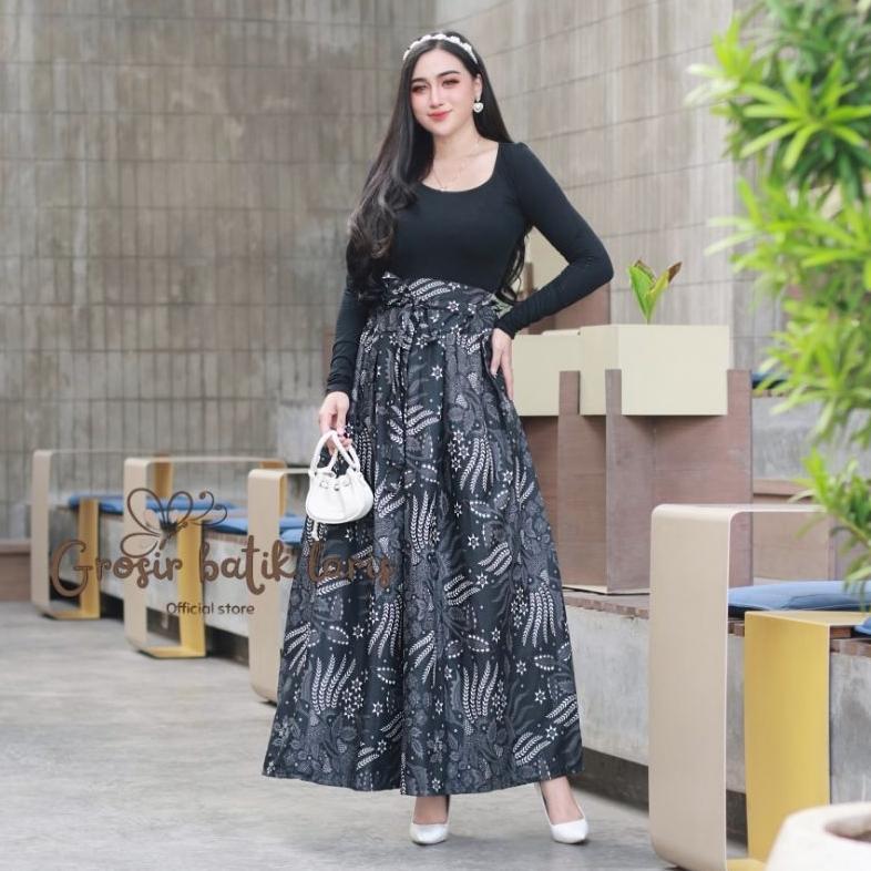 BEST DEALS ROK BATIK PANJANG / ROK BATIK WANITA MUSLIM / ROK BATIK KATUN
