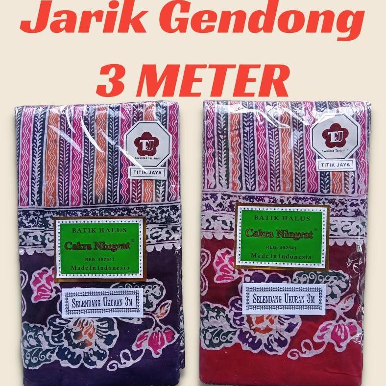New Product Jarik Gendong Kain Gendongan Selendang Gendong Bayi Cakra Ningrat Panjang 3 Meter, Badaw