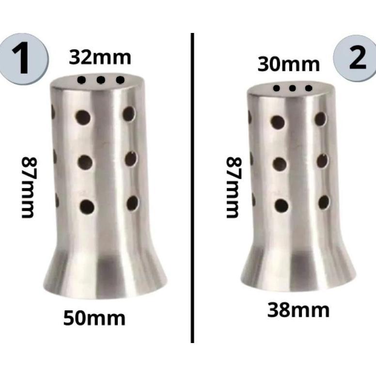 NEW PRODUCT UNIVERSAL DB KILLER PEREDAM SUARA KNALPOT RACING INLET 50-51MM & 38 MM WRX R9 DBS CLD AK
