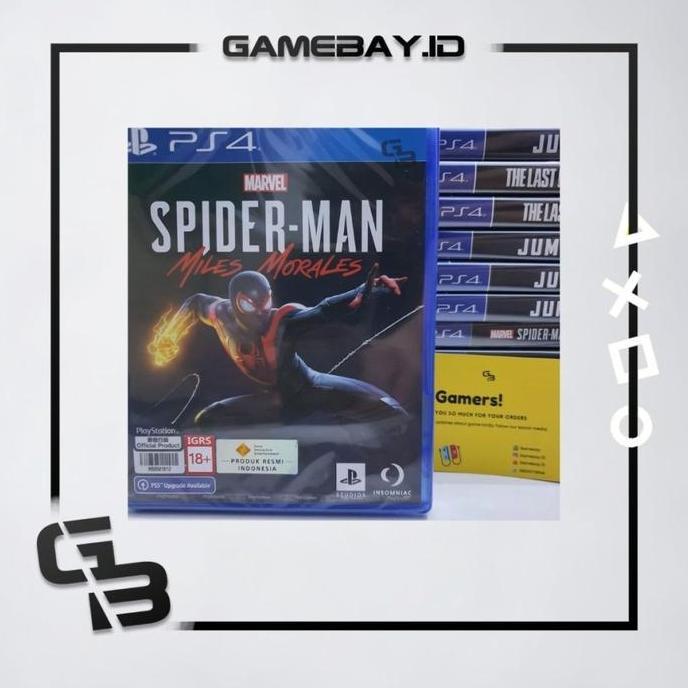 PS4 Spiderman / Spider-Man Miles Morales BD PS 4 / PS4