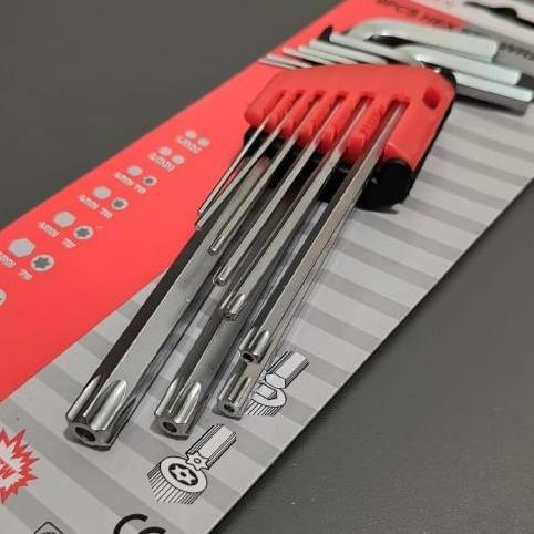 Murah Tekiro Kunci Sock T Set / Sok T Fullset 8 - 10 - 12 - 14 Mm + Kunci L Long + L Bintang Set Kom