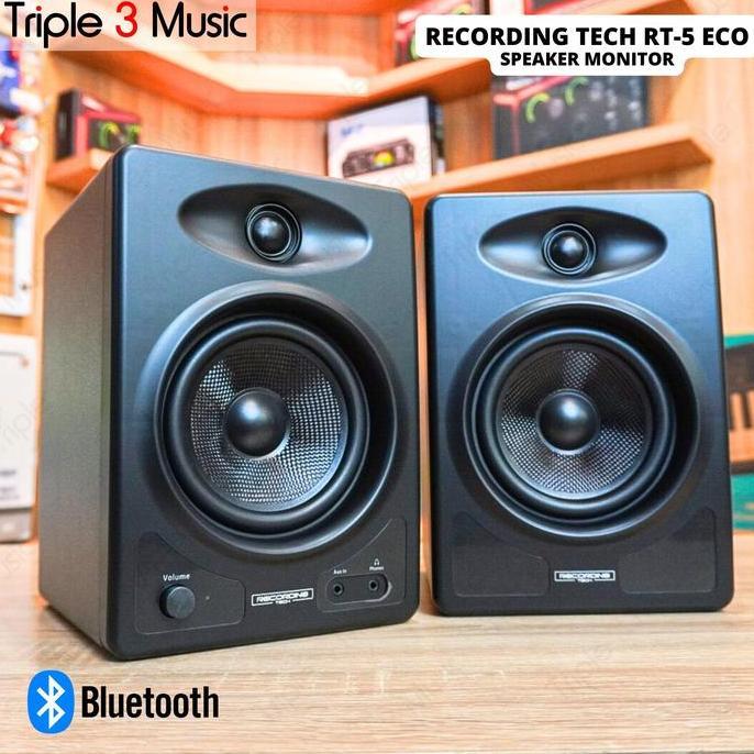 Murah Recording Tech Rt 5 Eco Speaker Monitor Flat 5 Inch