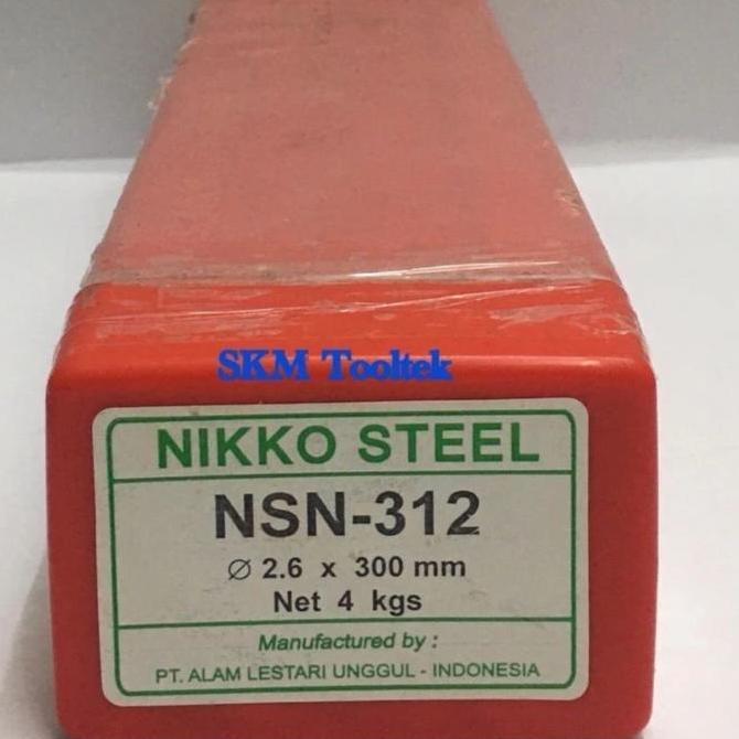 Sale Kawat Las Stainless Steel Nikko Steel Nsn 312 2,6Mm Kawat Las Stainless Steel Nsn-312 2,6Mm Nik