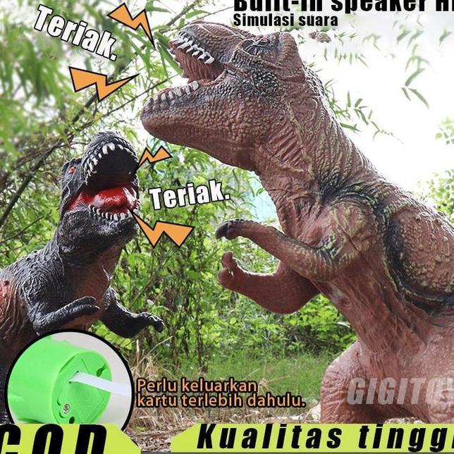 Pikyo El Dinosaurus Mainan Anak Dinosaurus Karet Besar Mainan Dinosaurus Karet K Yang Aman Untuk Vok