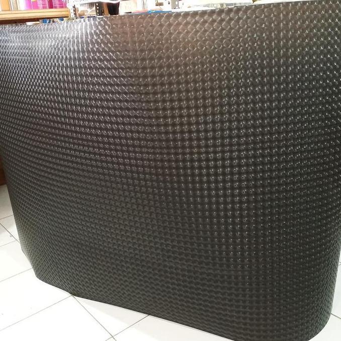 Fiber Pagar Plastik Penutup Pagar Hitam Motif 3 D Harga Permeter