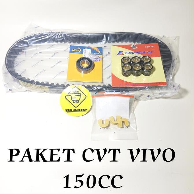 V-BELT VESPA MATIC 150C+BEARING CVT VIVO BARU