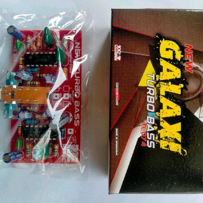 Flaro- Kit Galaxi New Turbo Bass Stereo 12Vdc Tl074