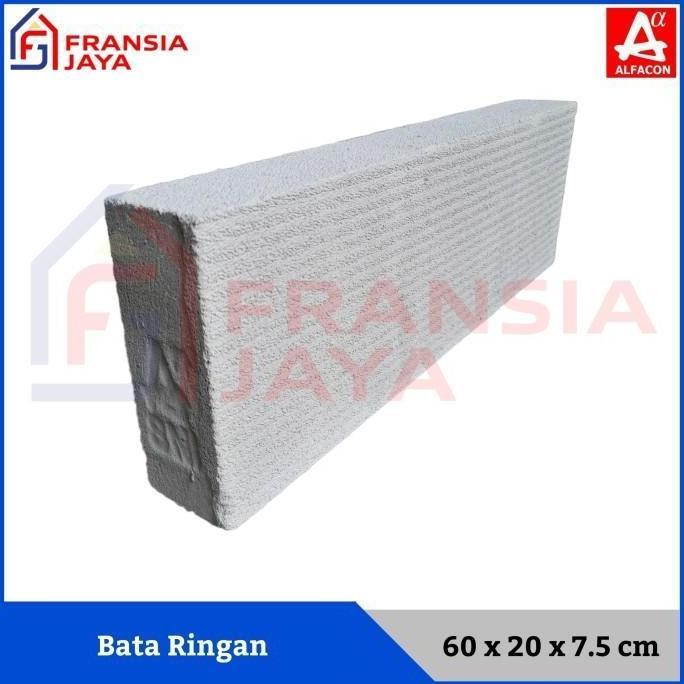 Bata Ringan 10 Cm Hebel Sni Isi 83 Per Kubik Sekelas Alfacon