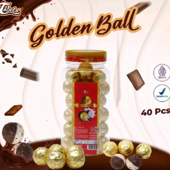 Abbrustolito- Golden Balls Coklat Cokelat Bola Tobelo
